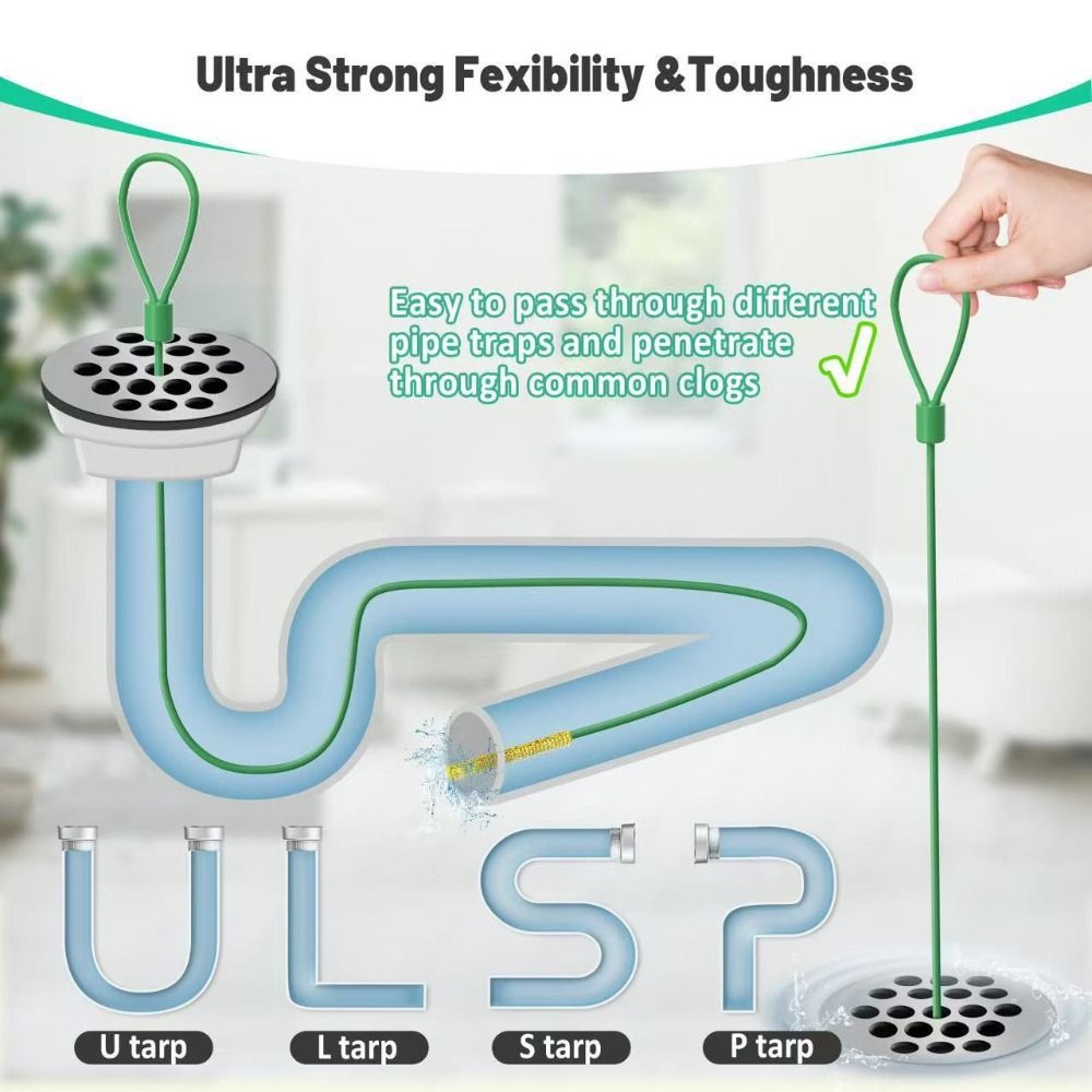 5pcs Practical Flexible Drain  - Drain Snake Flexible review and price